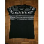 Pull blanche porte acrylique m noir