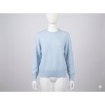 Pull bleu ciel col rond taille 36 - 38 cr�ation pierre cardin paris tr�s doux