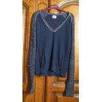Pull bleu marine chipie - taille s Pull bleu marine chipie - taille s