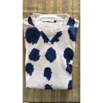 Pull c�lio blanc et bleu