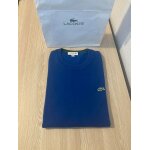 Pull col rond lacoste nouvelle collection 2023 bleu Pull col rond lacoste nouvelle collection 2023 bleu