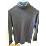 Pull col roul� gris fonc� , marque jules . taille m. en tr�s bon �tat