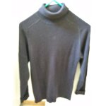 Pull col roul gris fonc , marque jules . taille m. en trs bon tat