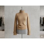 Pull col roul� marron taille 34 - 36 la redoute