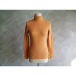 Pull col roul� orange taille 1