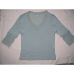 Pull (col v) etam , couleur bleu ciel, taille 40 Pull (col v) etam , couleur bleu ciel, taille 40