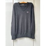 Pull col en v gris anthracite napapijri - taille s Pull col en v gris anthracite napapijri - taille s