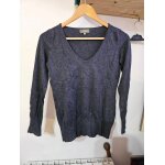 Pull col v gris foncé in extenso femme s Pull col v gris foncé in extenso femme s