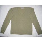 Pull (col v ) promod , couleur vert olive, taille 40
