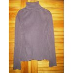 Pull ctel col roul zara children de couleur mauve , taille 10 / 12 ans , 55 % acrylique , 45% coton ...
