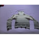 Pull court col roulé ecru jennyfer Pull court col roulé ecru jennyfer