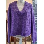Pull court oversize violet