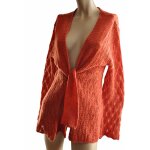 Pull doux & chaud cache cache - t3 (m) - 80% acrylique / 20% mohair magnifique pull de la marque cache ...