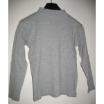 Pull enfant manches longues gris clair scott and fox col roul