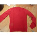 Pull esprit rouge col v taille s Pull esprit rouge col v taille s