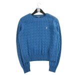 Pull femme bleu