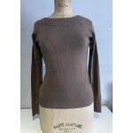 Pull femme marque : cama�eu taille :s couleur : beige dimension : longueur 53 cm , largueur �paules 44 ...