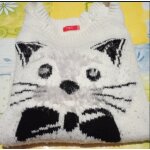 Pull femme -  ; tissaia  ; - acrylique - blanc - taille 42 / 44