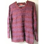 Pull femme tissaia tres bon etat pourpre violet