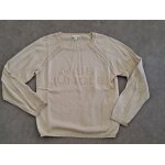 Pull fin beige maille ajouree  miss jungle  vertbaudet - 8 ans