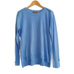 Pull fin bleu. col rond. primark. taille 40