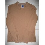 Pull fin, col v fantaisie, taille s, couleur flamme beige Pull fin, col v fantaisie, taille s, couleur flamme beige