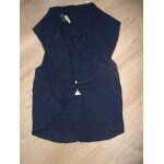 Pull gilet h&m laine marine 12. 14 ans