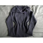 Pull grand col boutonné Pull grand col boutonné