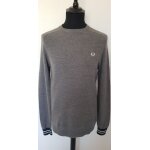 Pull gris chiné fred perry Pull gris chiné fred perry