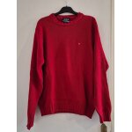 Pull homme serge blanco rouge col rond taille 38 m