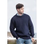 Pull irlandais pur laine aran craft marine t. m Pull irlandais pur laine aran craft marine t. m