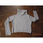Pull jennyfer col cheminée À fermeture Éclair blanc taille m Pull jennyfer col cheminée À fermeture Éclair blanc taille m