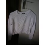 Pull jennyfer manches longues coton xs blanc Pull jennyfer manches longues coton xs blanc