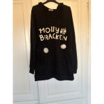 Pull long � capuche noir taille 36 / 38 molly bracken