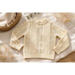 Pull maille jaune clair kiabi xs � col montant � style boh�me / cocooning � bon �tat