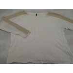 Pull manches 3 / 4 naf naf taille l bande scintillant dorée Pull manches 3 / 4 naf naf taille l bande scintillant dorée