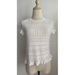 Pull manches courtes zara, taille s