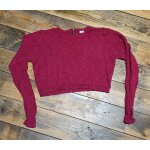 Pull À manches longues court rose fushia pimkie s Pull À manches longues court rose fushia pimkie s