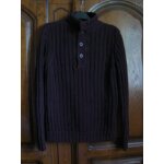 Pull marron brice - taille m Pull marron brice - taille m