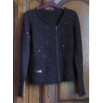 Pull marron paillet ikks - taille s