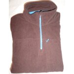 Pull marron quecha 14 ans, avec fermeture �clair au cou et petite poche devant avec fermeture �clair ...