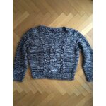 Pull noir chin et torsades h&m taille l