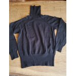 Pull noir col roul� taille 38 / 40