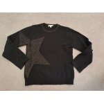 Pull noir / �toile lurex dor�e vertbaudet - 8 ans