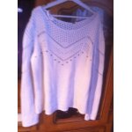 Pull pimkie Écru taille s très bon etat Pull pimkie Écru taille s très bon etat