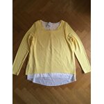 Pull pimkie jaune fantaisie dos taille m Pull pimkie jaune fantaisie dos taille m