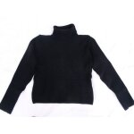 Pull promod , col roul , noir , taille 38