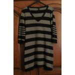 Pull ray noir / gris h&m - taille l