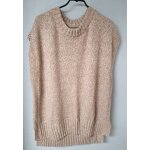 Pull sans manches col rond