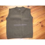 Pull sans manche ddp kaki taille m